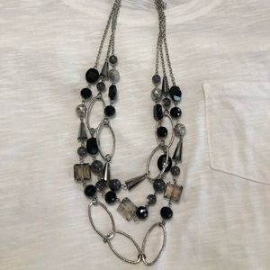 Necklace and earring set.